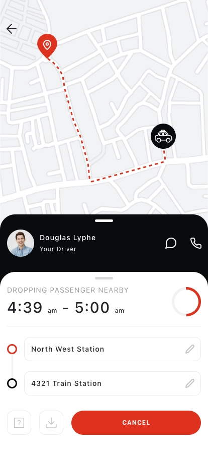 Public Transport Mobile App UI Kit - Screenshot 2