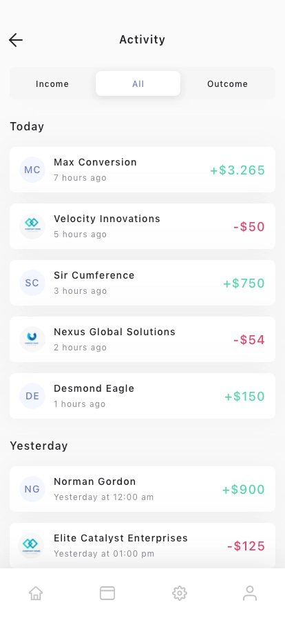 Fintech & Finance Mobile App UI Kit - Screenshot 5