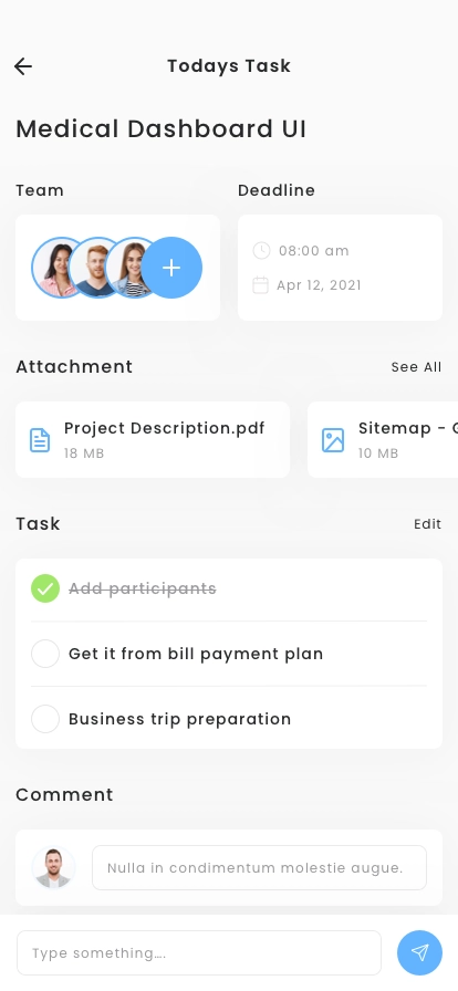 Task Management App UI Kit - Screenshot 4