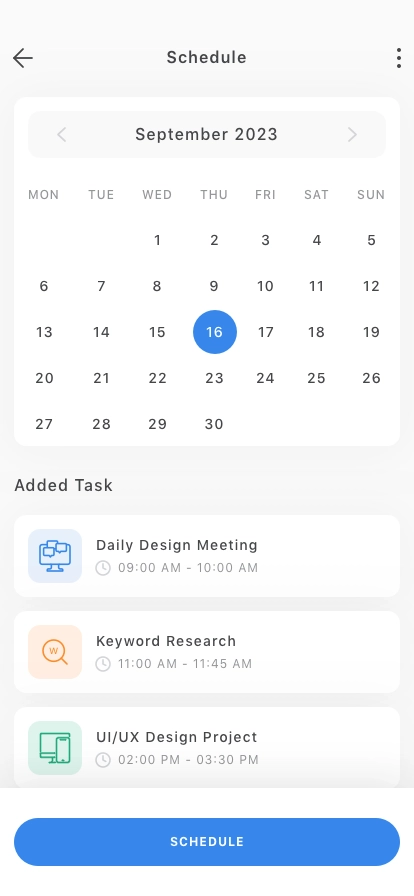 Task Management Mobile App UI Kit - Screenshot 2