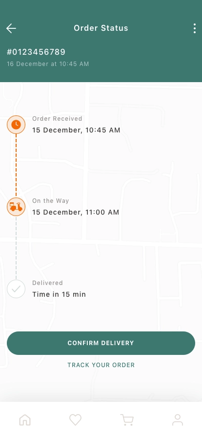 Food Delivery Mobile App UI Kit - Screenshot 5