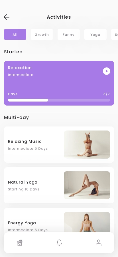 Wellness & Yoga App UI Kit - Screenshot 3