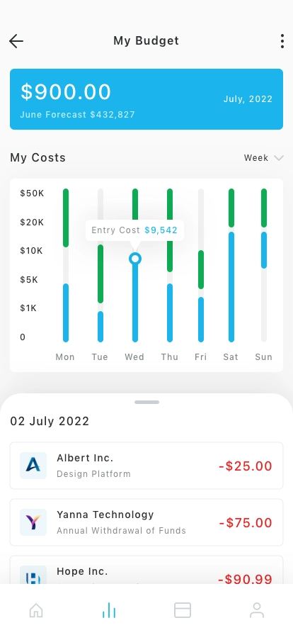 Finance & Banking Mobile App UI Kit - Screenshot 3
