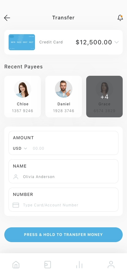 Digital Wallet Mobile App UI Kit - Screenshot 4