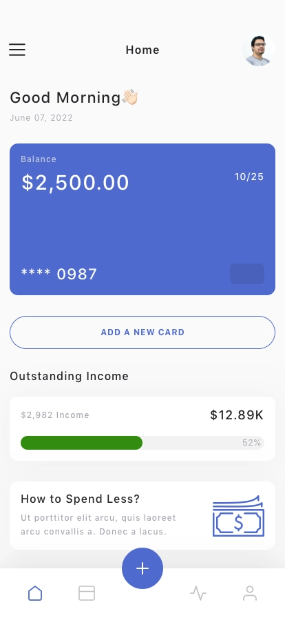Fintech Mobile App UI Kit - Screenshot 2