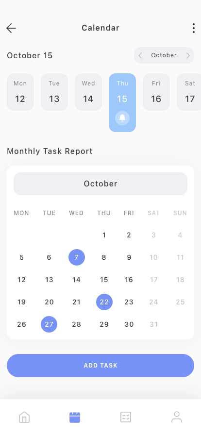 To-Do Planner Mobile App UI Kit - Screenshot 4