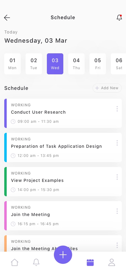 ToDo & Task Manager App UI Kit - Screenshot 3