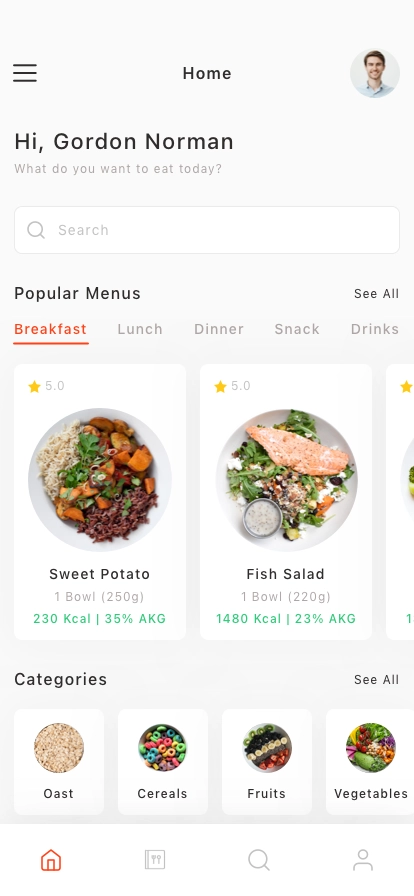 Food Delivery Mobile App UI Kit - Screenshot 2