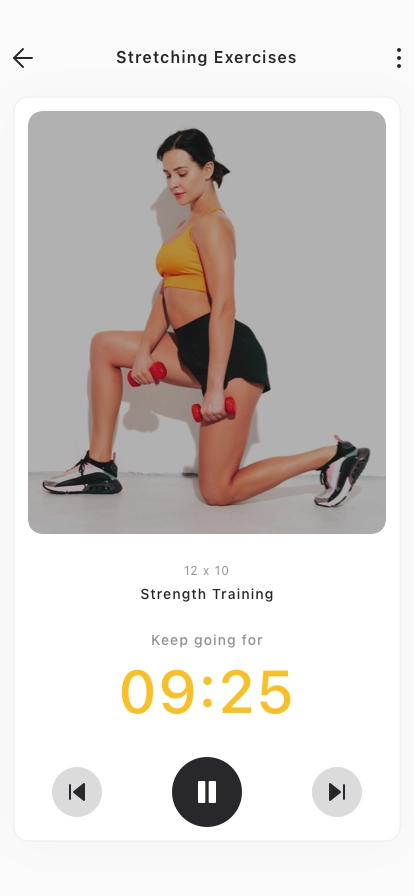 Fitness Tracker Mobile App UI Kit - Screenshot 4