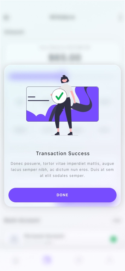 AI Send Money Mobile App UI Kit - Screenshot 5