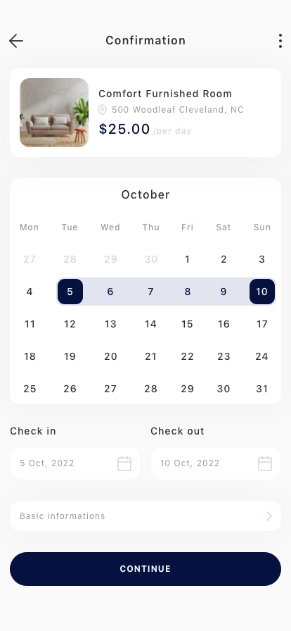 Working Space Renting Mobile App UI Kit - Screenshot 4