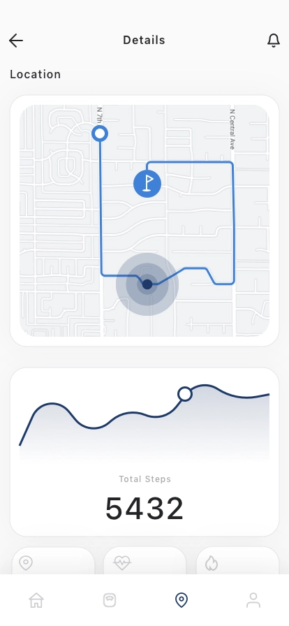 Health Tracking Mobile App UI Kit - Screenshot 5