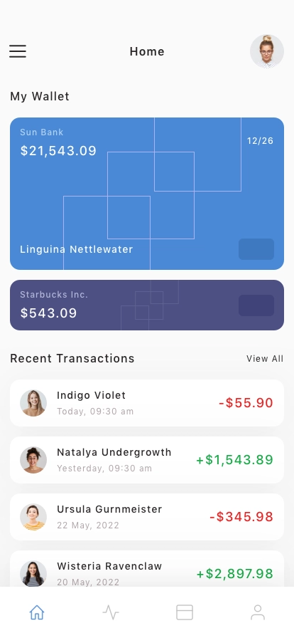 Banking Mobile App UI Kit - Screenshot 1