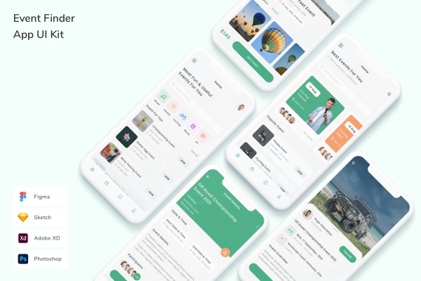 Event Finder App UI Kit