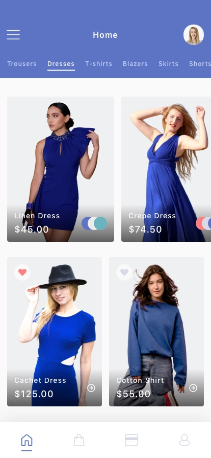 Fashion Ecommerce App UI Kit - Screenshot 1