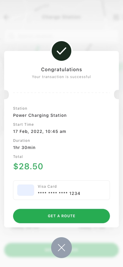 Car Charging Mobile App UI Kit - Screenshot 4