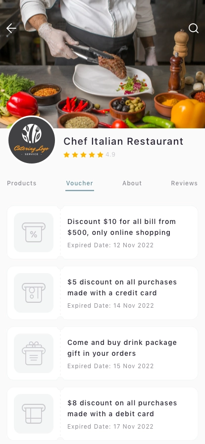 Food Delivery Mobile App UI Kit - Screenshot 3