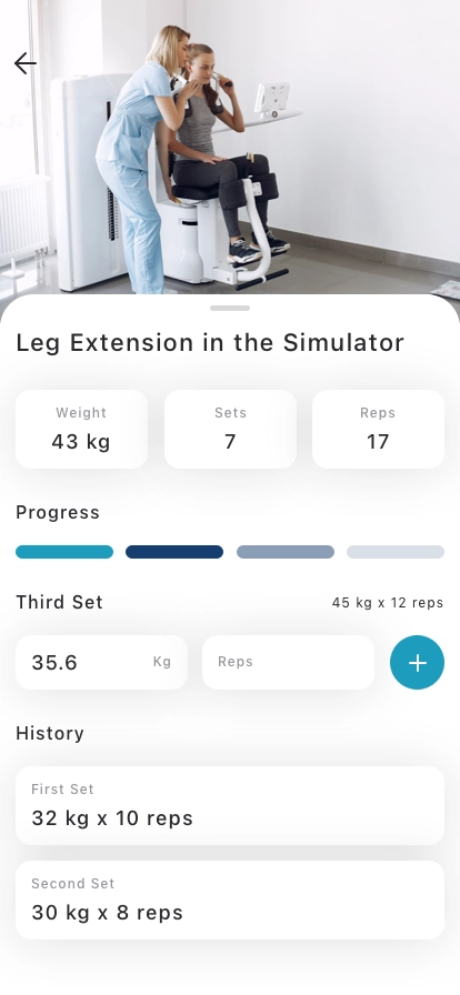 Health Fitness Mobile App UI Kit - Screenshot 4