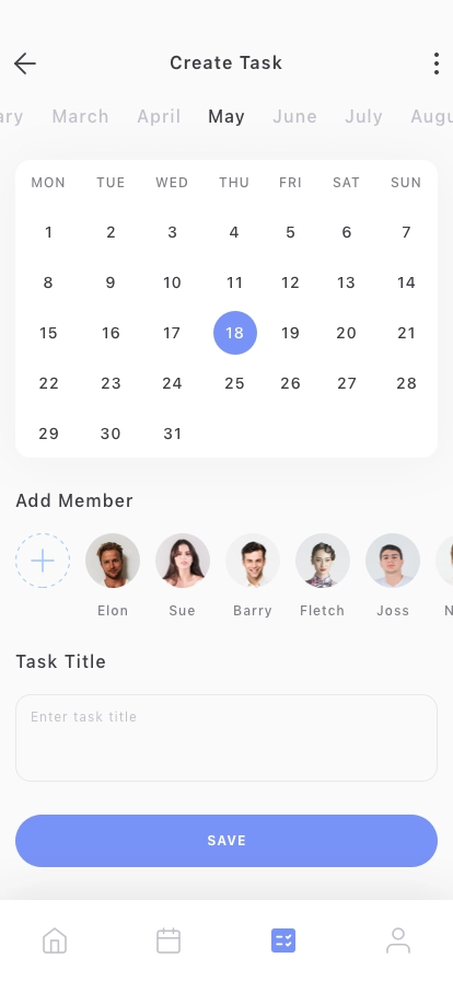 To-Do Planner Mobile App UI Kit - Screenshot 2