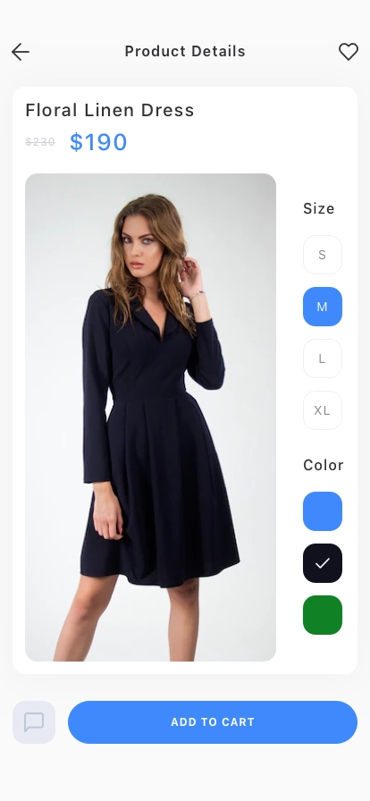 Online Shopping Mobile App UI Kit - Screenshot 3