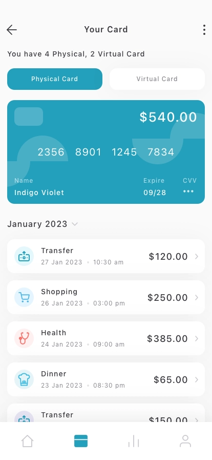 Banking Solutions Mobile App UI Kit - Screenshot 5
