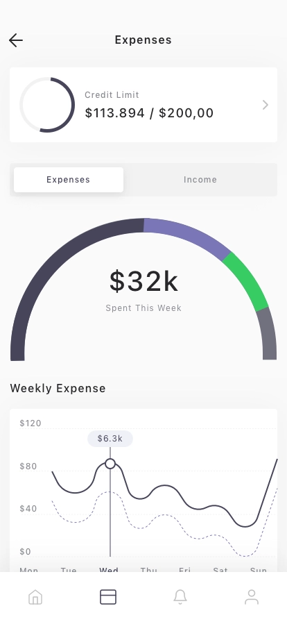 Payment & Bill Split Mobile App UI Kit - Screenshot 2