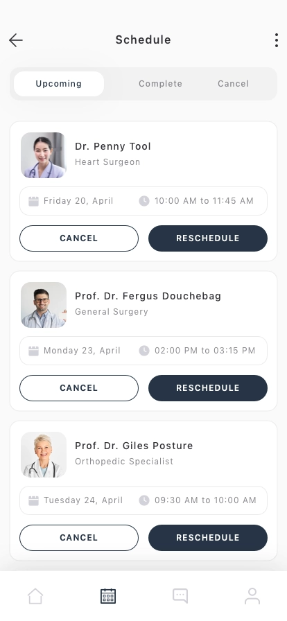 Healthcare Solutions Mobile App UI Kit - Screenshot 4