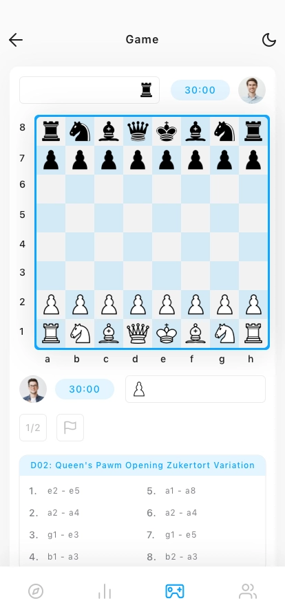 Chess Game Mobile App UI Kit - Screenshot 2