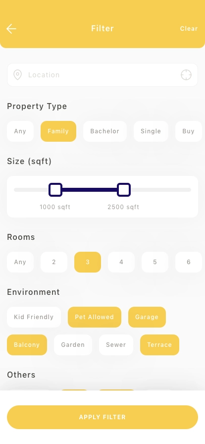 Real Estate & Property Mobile App UI Kit - Screenshot 3