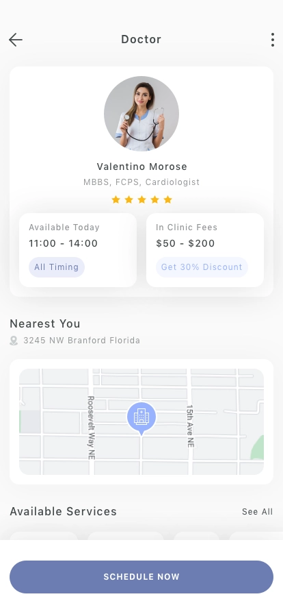 Medical Mobile App UI Kit - Screenshot 5