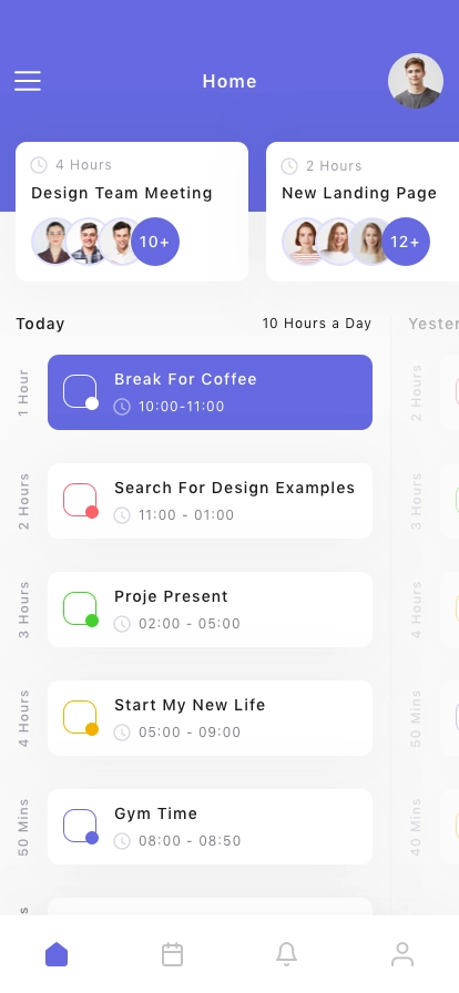 Task Manager App UI Kit - Screenshot 1