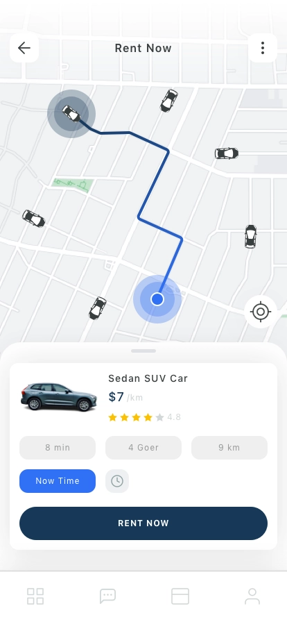 Ride Share Mobile App UI Kit - Screenshot 5