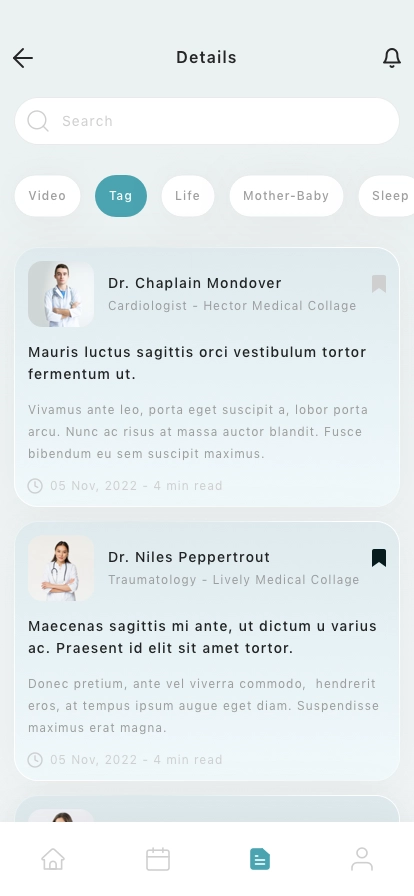Doctor Appointment Mobile App UI Kit - Screenshot 5