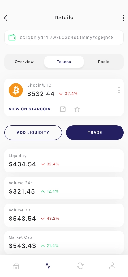 Crypto Wallet Mobile App UI Kit - Screenshot 4