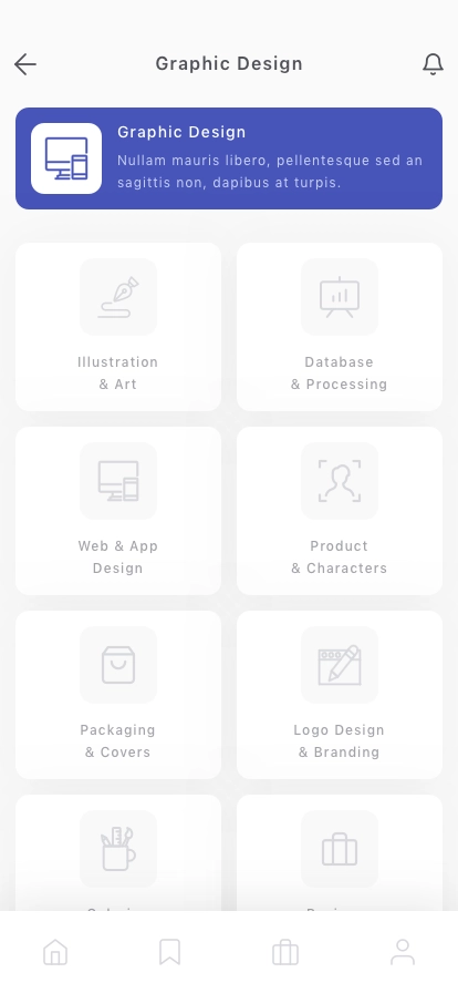 Freelance Mobile App UI Kit - Screenshot 2