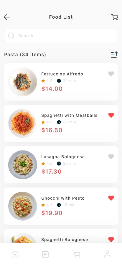 Food Delivery Mobile App UI Kit - Screenshot 3