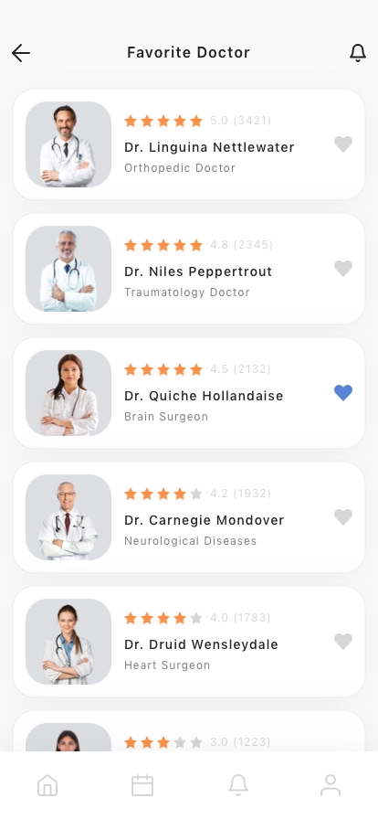 Medical Consultation Mobile App UI Kit - Screenshot 3