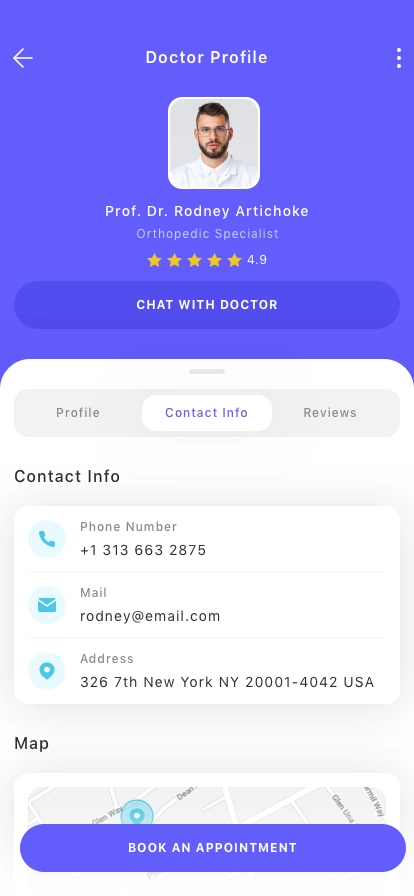 Medical Consultation App UI Kit - Screenshot 4