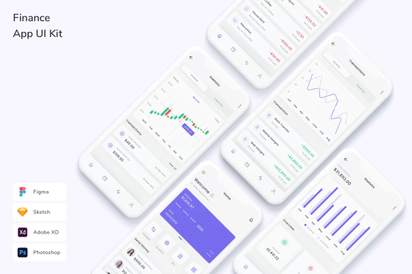 Finance App UI Kit
