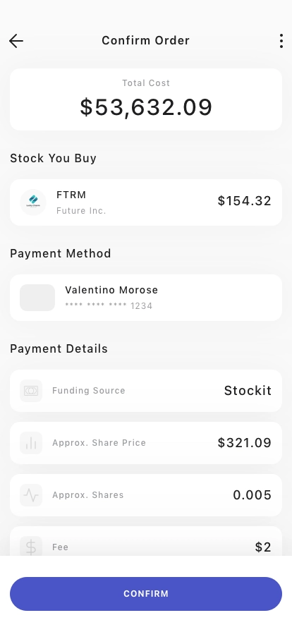 Stock Market Mobile App UI Kit - Screenshot 4