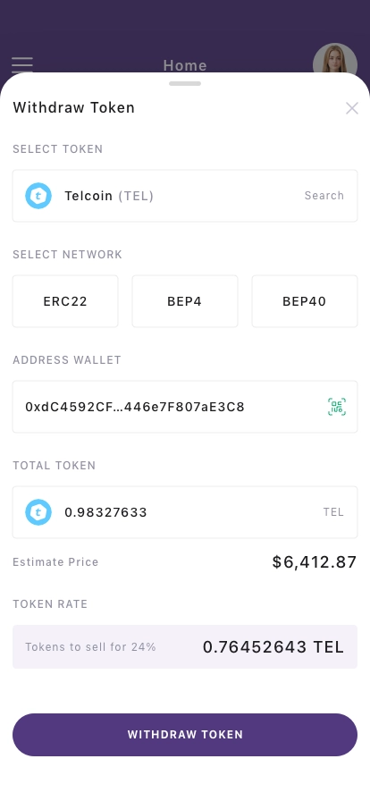Cryptocurrency Trade Mobile App UI Kit - Screenshot 3