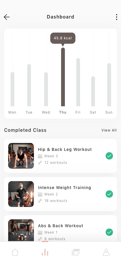 Fitness & Workout Mobile App UI Kit - Screenshot 4