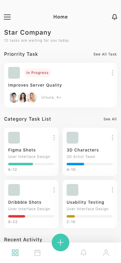 Task Planner App UI Kit - Screenshot 2