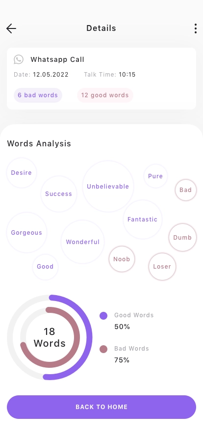 Voice Analysis App UI Kit - Screenshot 2