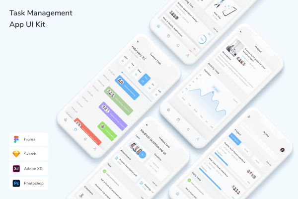 Task Management App UI Kit
