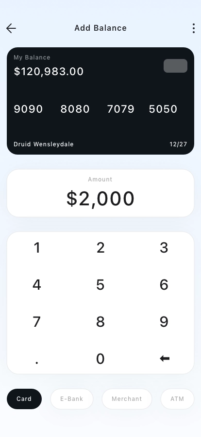 Banking Mobile App UI Kit - Screenshot 5