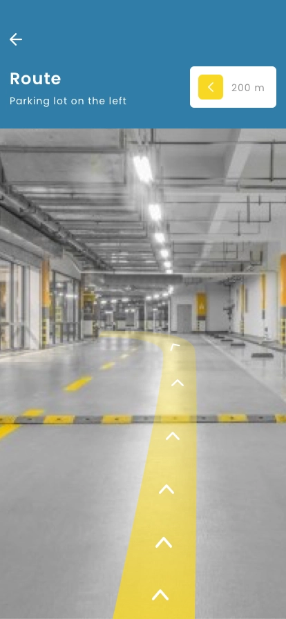 Find Parking Space Mobile App UI Kit - Screenshot 3