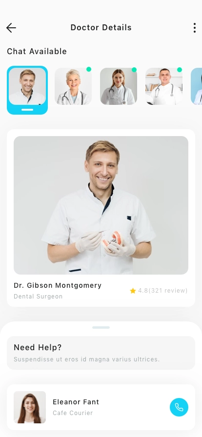 Medicare Mobile App UI Kit - Screenshot 2