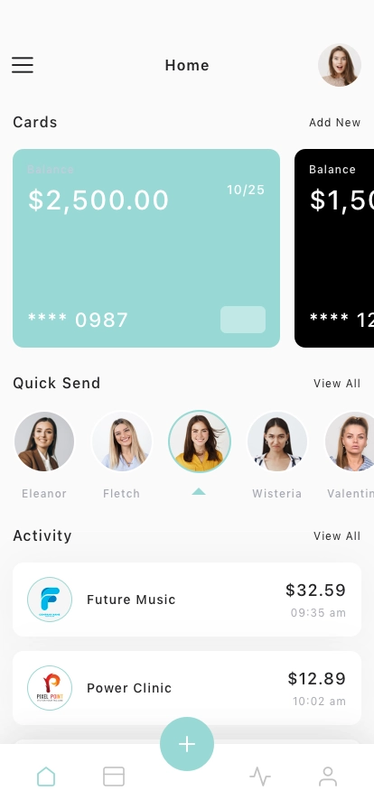 Fintech Mobile App UI Kit - Screenshot 1