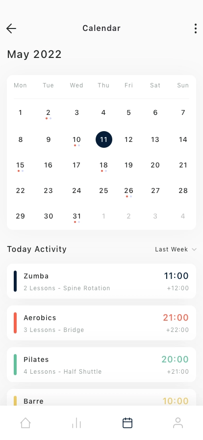 Fitness Tracking Mobile App UI Kit - Screenshot 5